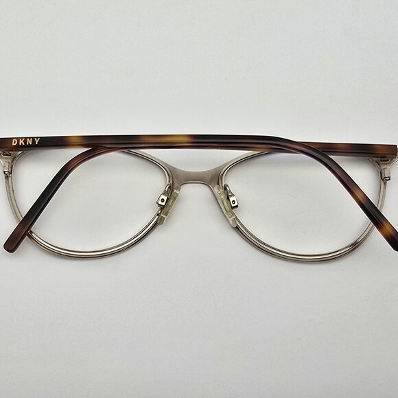 DKNY DK3001 210 Brown Tortoise Cat Eye Eyeglasses Frame w/ Flexhinge 51-16-135 - Picture 10 of 13